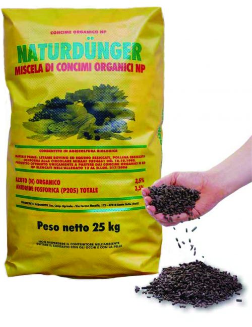 Naturdünger - concime organico stallatico pellettato